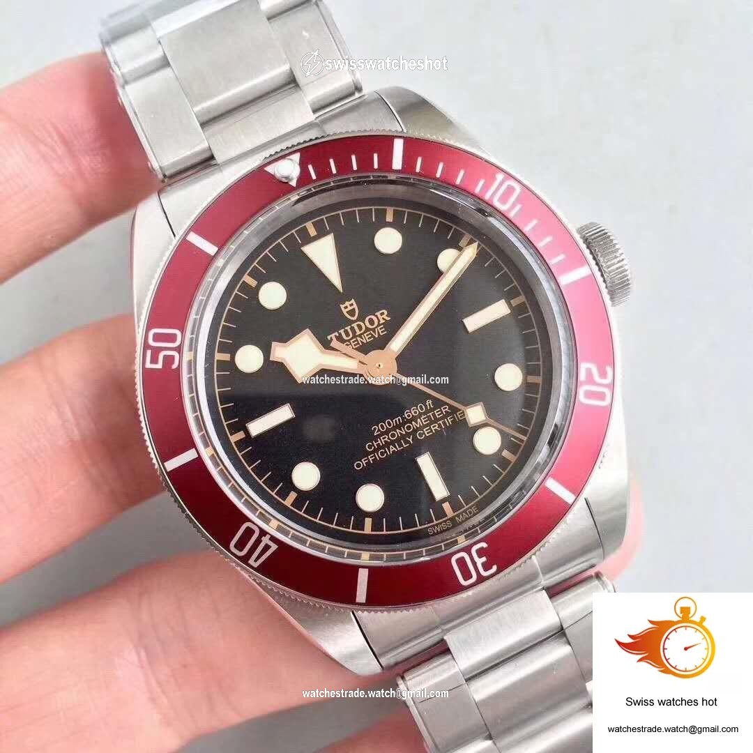 Tudor Heritage Black Bay Red 79230R 2017 ZF Factory Black Dial 2
