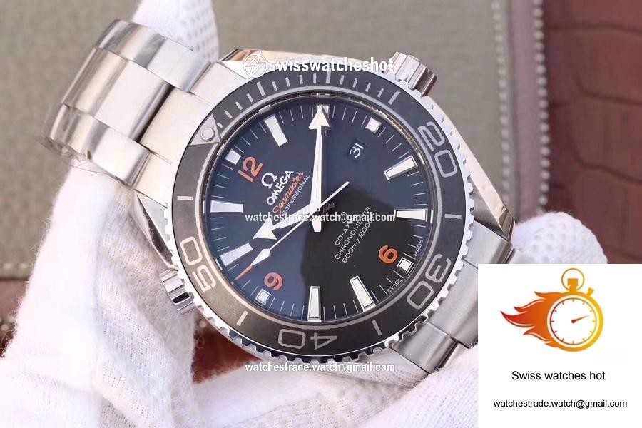 Omega Seamaster Planet Ocean 600M 45.5MM 232.30.46.21.01.003 OM Factory Black Dial 2