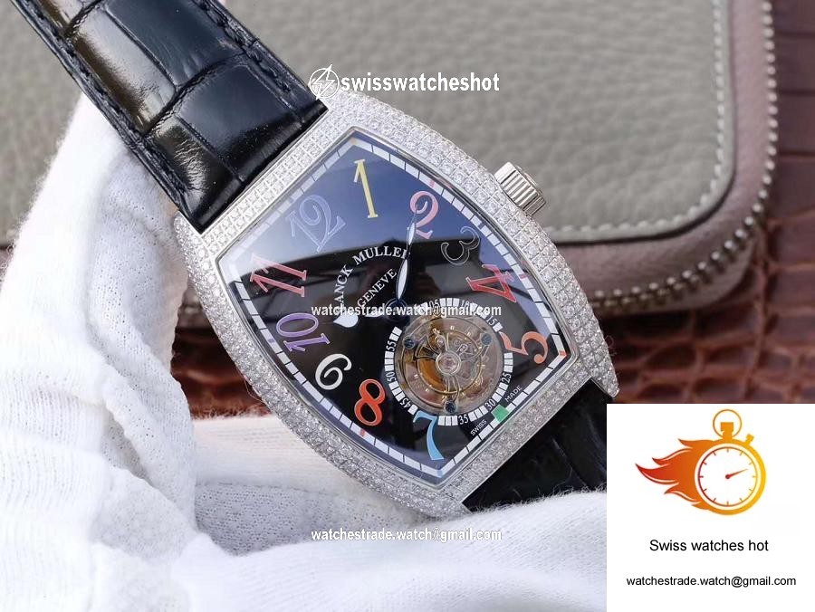 Franck Muller Crazy Color Dreams Tourbillon 8880 Black Dial 2