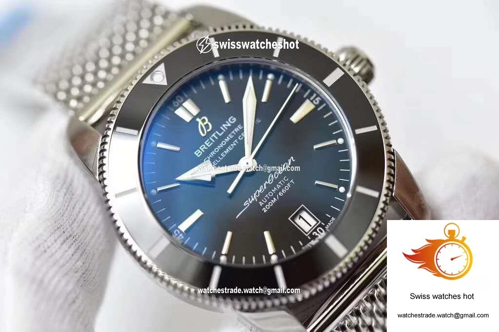 Breitling Superocean Heritage II 42 AB2010121B1A1 GF Factory Blue Dial 2