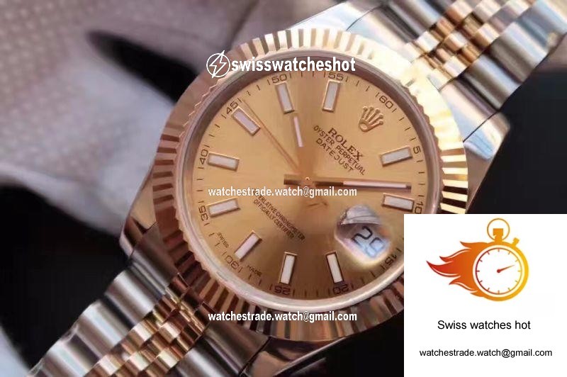 Rolex Datejust 126333 41mm Champagne Dial 2