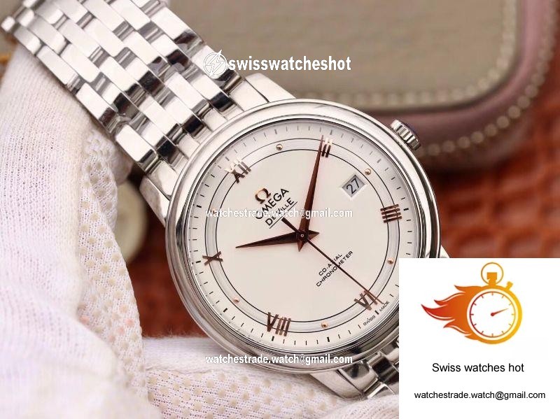 Omega De Ville Prestige 424.10.40.20.02.002 MKS Factory Silver Dial 2