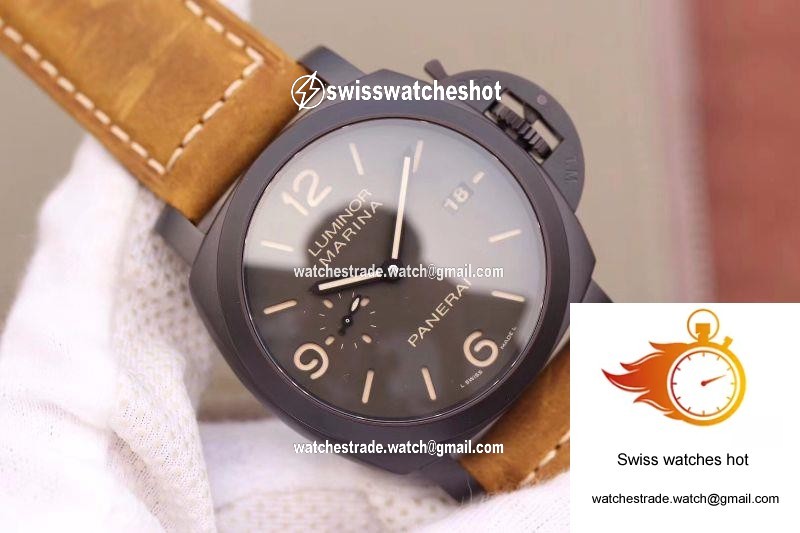 Panerai Luminor Marina 1950 3 Days PAM386 VS Factory Black Dial 2