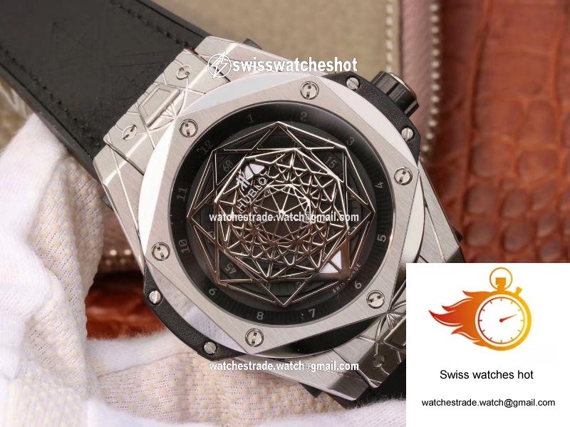 Hublot Big Bang Sang Bleu Titanium 415.NX.1112.VR.MXM16 TMF Factory Black Dial 2