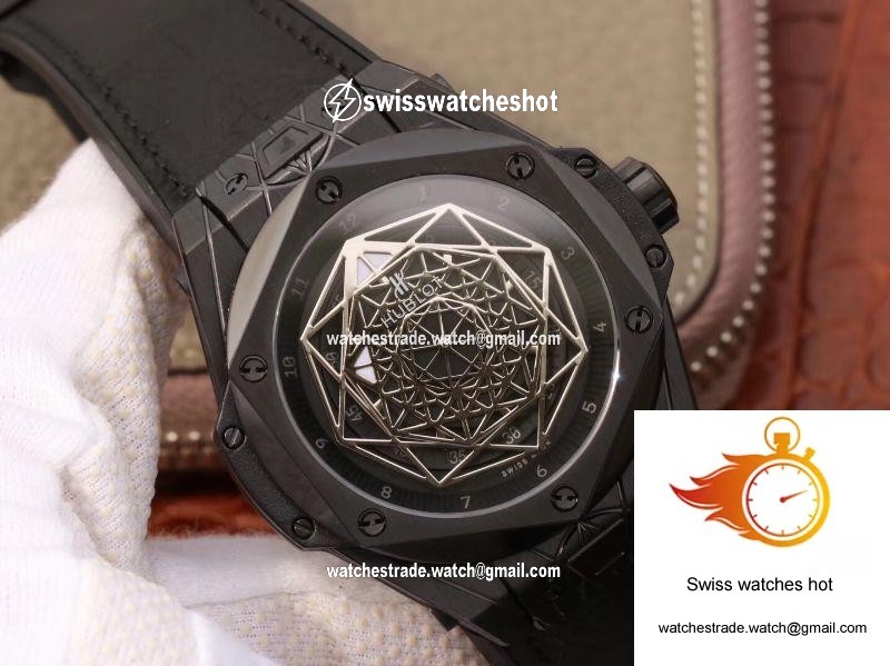 Hublot Big Bang Sang Bleu Magic 415.CX.1112.VR.MXM18 TMF Factory Black Dial 2