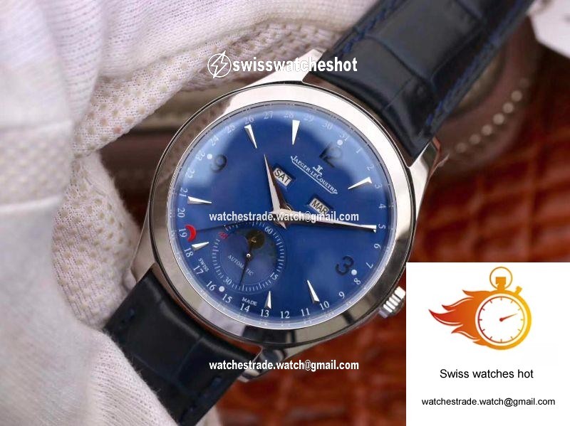 Jaeger-LeCoultre Master Calendar 1558420 Blue Dial OM Factory 2