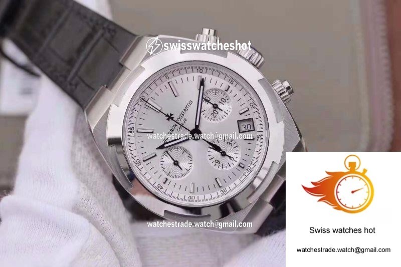 Vacheron Constantin Overseas Chronograph 5500V/110A-B075 8F Factory Silver Dial 2