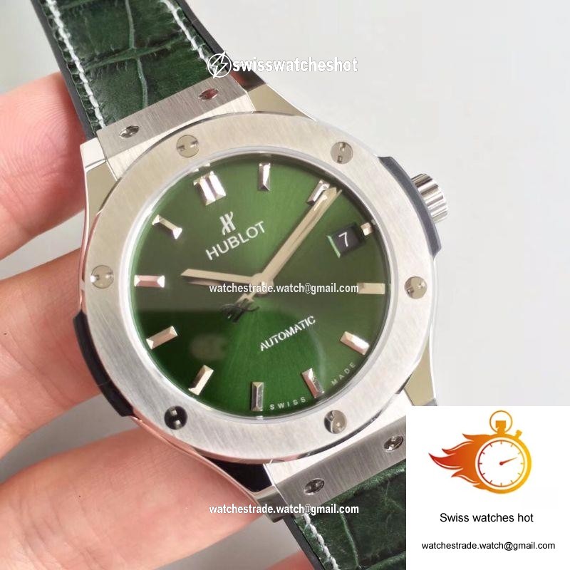 Hublot Classic Fusion 38MM 511.NX.8970.LR JJ Factory Green Dial 2