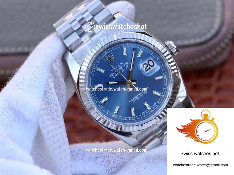 Rolex Datejust M126334-0002 36mm AR Factory Blue Dial 2
