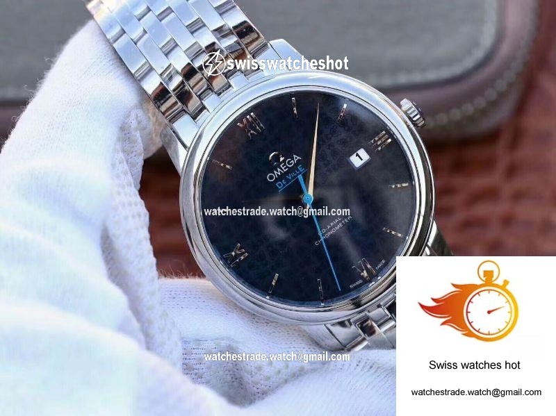 Omega De Ville Prestige 424.10.40.20.03.003 Blue Dial 2