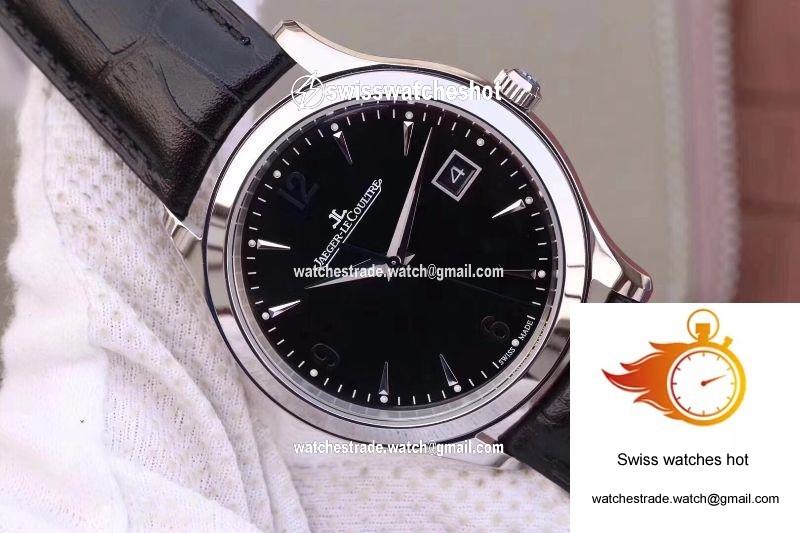 Jaeger-LeCoultre Master Control Date Q1548470 ZF Factory Black Dial 2