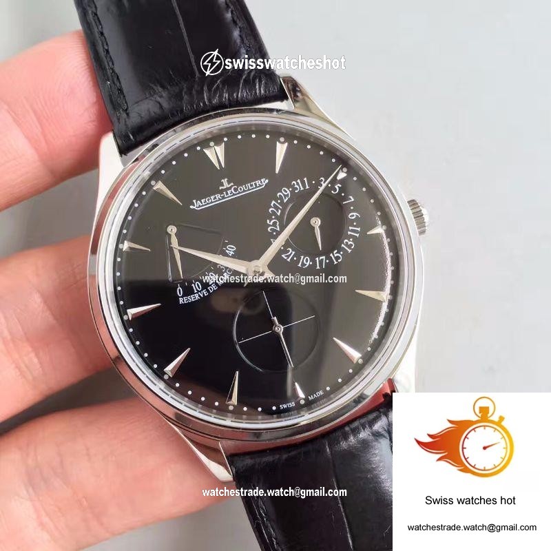 Jaeger-LeCoultre Master Ultra Thin 1378480 39MM ZF Factory Black Dial 2