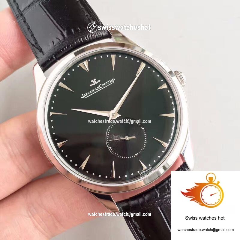 Jaeger-LeCoultre Master Ultra-Thin Q1358470 ZF Factory Black Dial 2