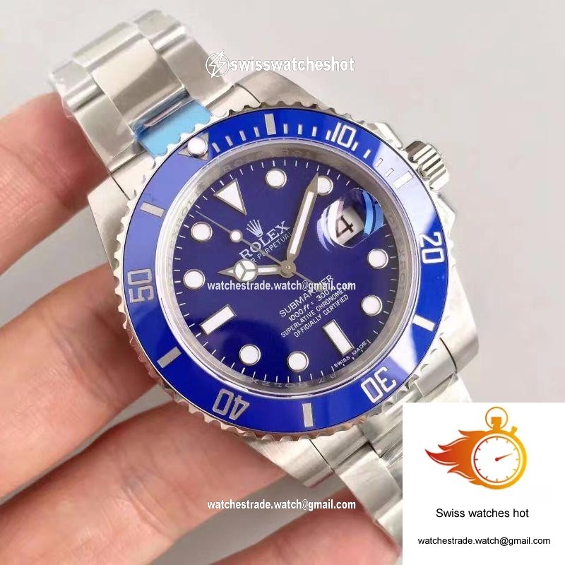 Rolex Submariner Date 116619LB 40MM Noob Factory Blue Dial 2