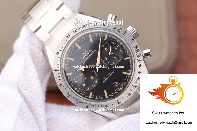 Omega Speedmaster 57 Co-Axial Chronograph 331.10.42.51.01.002 OM Factory Black Dial 2