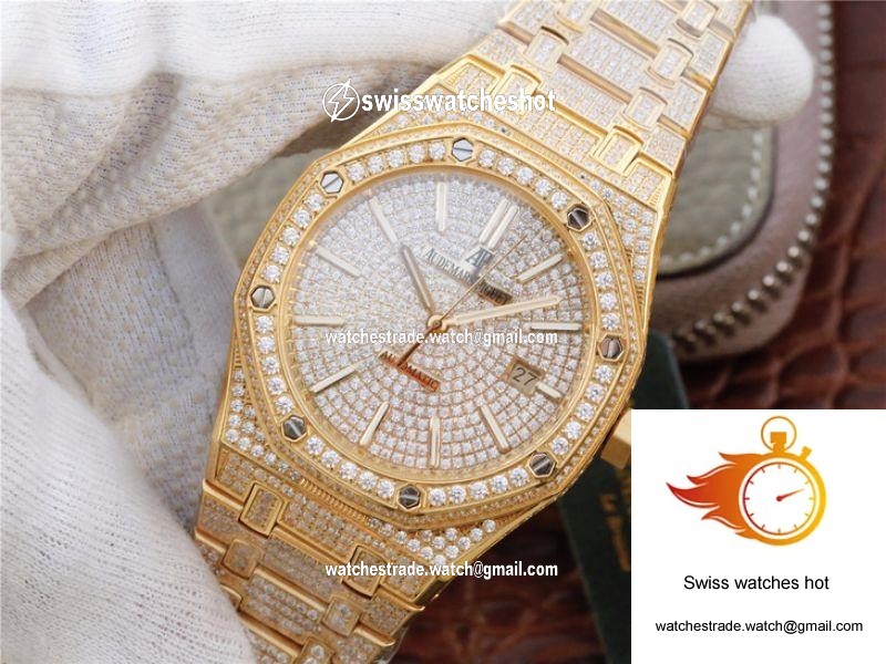 Audemars Piguet Royal Oak 15400.OR01 Diamonds Dial 2