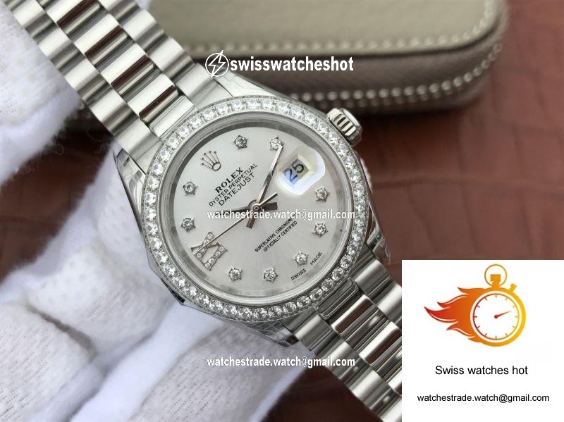 Rolex Lady Datejust 279136RBR 28mm Silver Dial 2