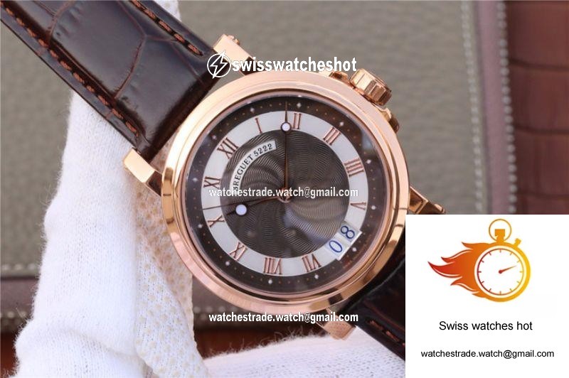 Breguet Marine Big Date 5817 5817BR/Z2/5V8 GF Factory Black Dial 2