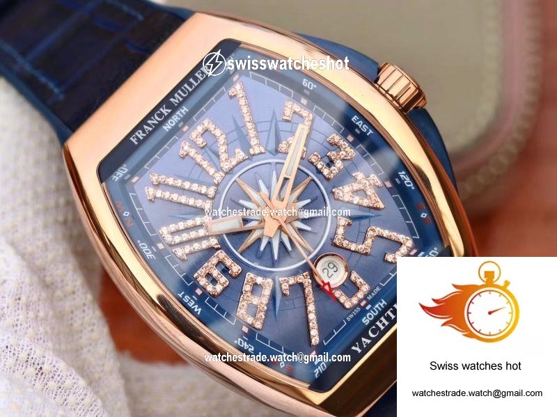 Franck Muller Vanguard V45 25th Anniversary Blue Dial 2