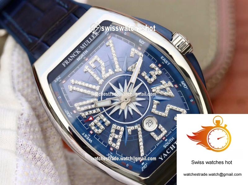 Franck Muller Vanguard V45 45MM Blue Dial 2