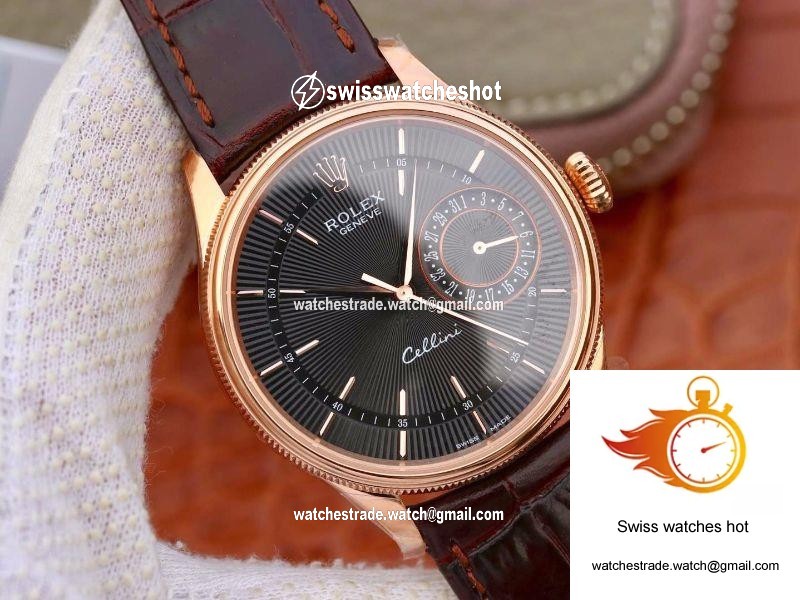 Rolex Celini Date 50515 MKS Factory 18K Rose Gold Case 2