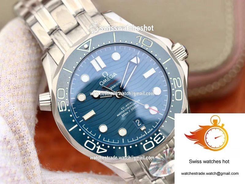 Omega Seamaster Diver 300m 210.30.42.20.03.001 VS Factory Blue Dial 2