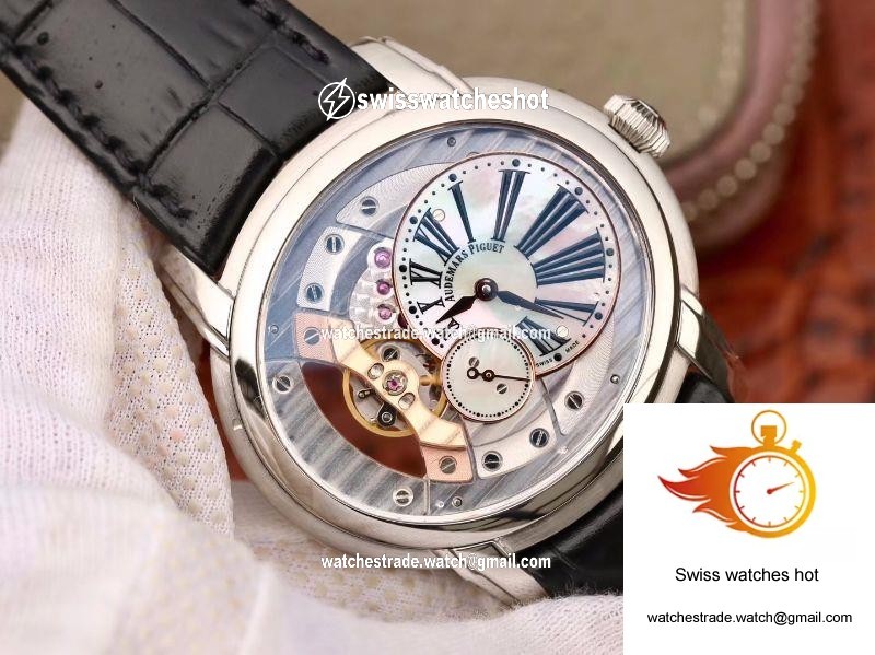 Audemars Piguet Millenary 4101 15350ST.00.D002CR.02 V9 Factory Skeleton Dial 2