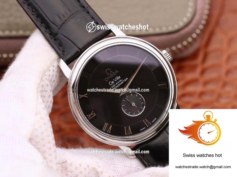 Omega De Ville Prestige Co-Axial Small Seconds 4813.40.01 Black Dial 2
