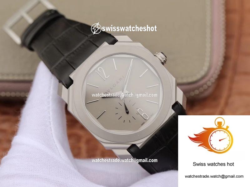 Bvlgari Octo Finissimo Extra Thin Automatic 103035 Gray Dial 2