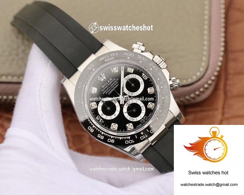 Rolex Daytona Cosmograph 116519 Noob Factory Black Dial 2