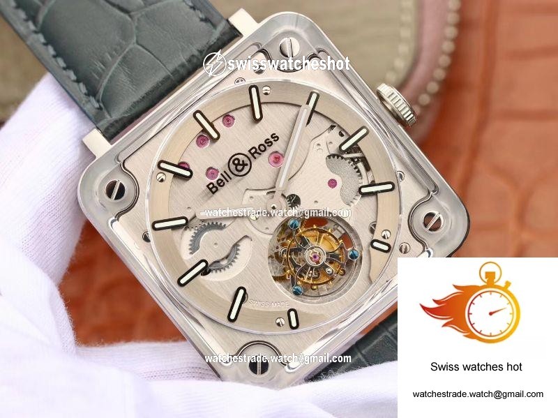 Bell Ross BR-X2 Tourbillon Stainless Steel Brushed Dial 2
