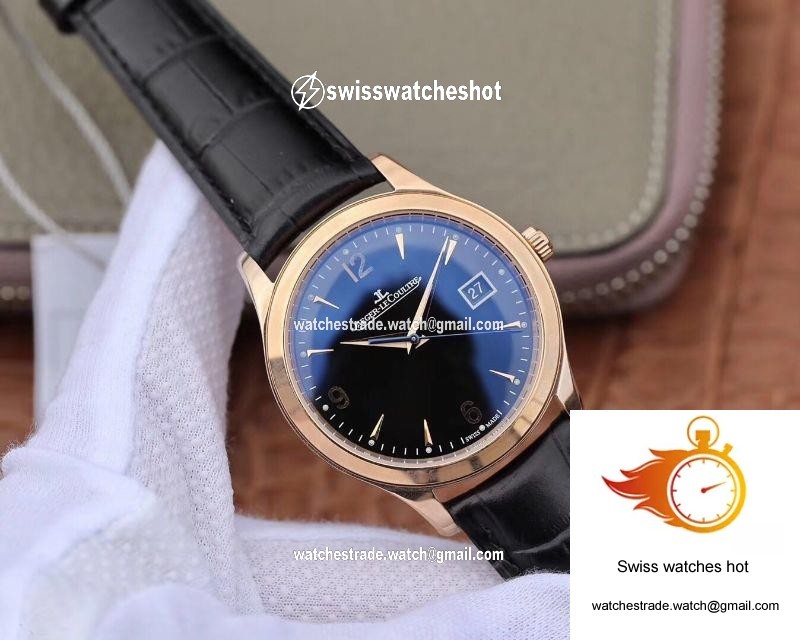 Jaeger LeCoultre Master Control Date Q1542520 ZF Factory Black Dial 2