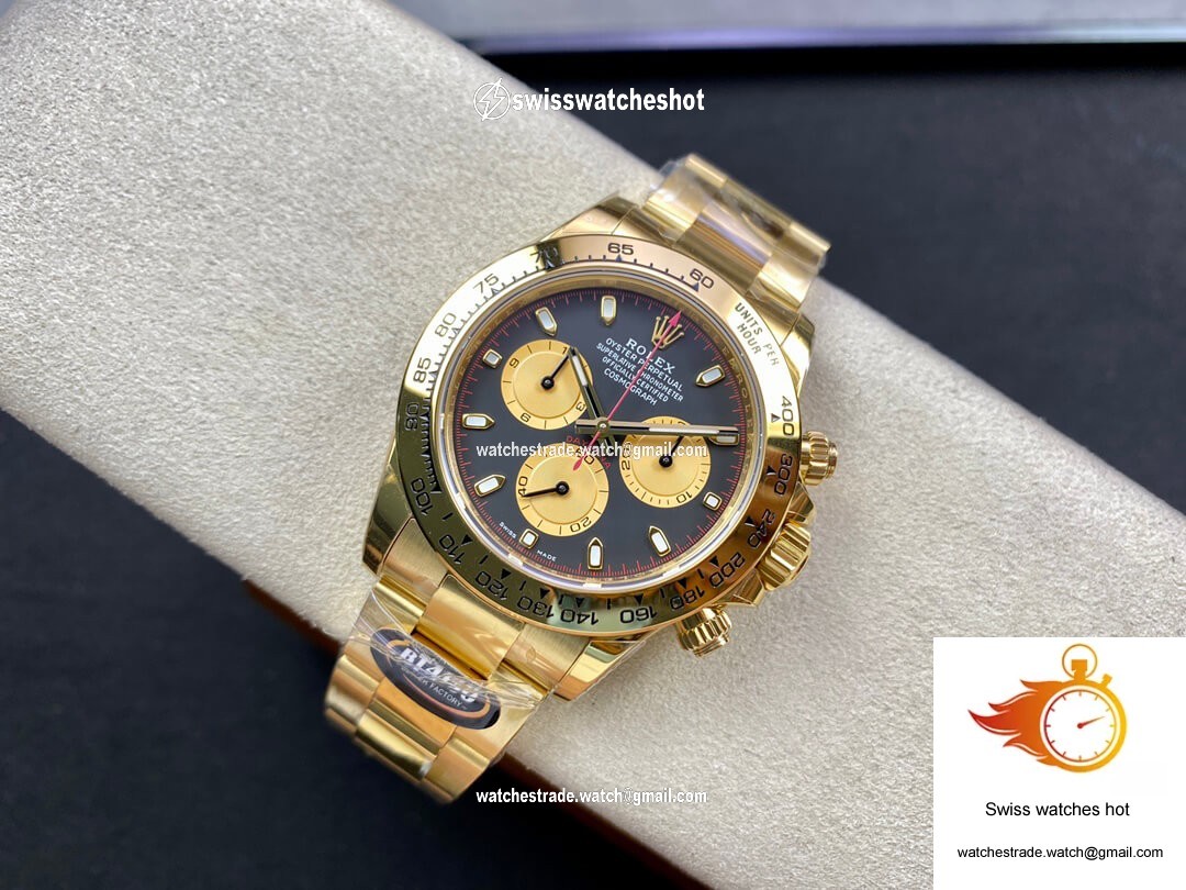 Rolex Daytona M116508-0009 BT Factory Yellow Gold 2