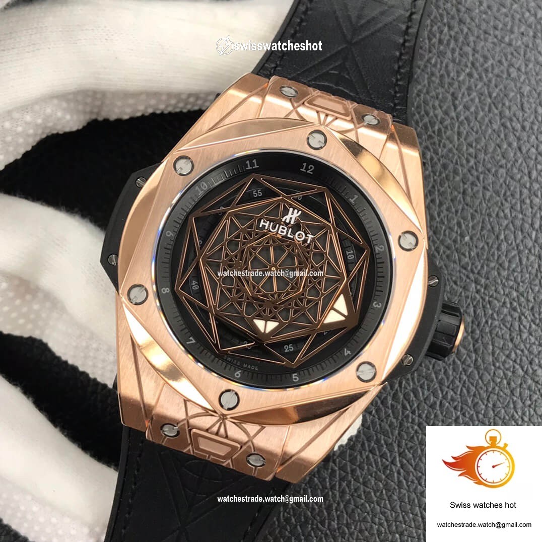 Hublot Big Bang 415.OX.1118.VR.MXM17 WWF Factory Gold Dial 3