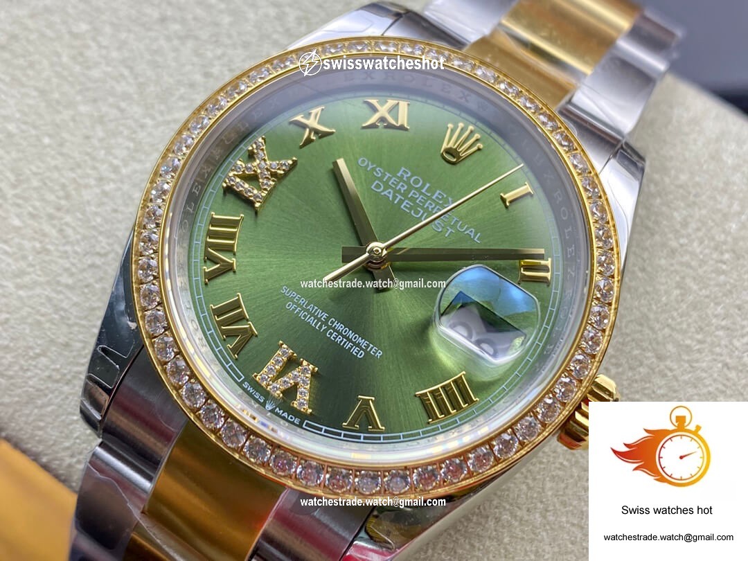 Rolex Datejust M126283RBR-0012 EW Factory Diamond-set Bezel 3
