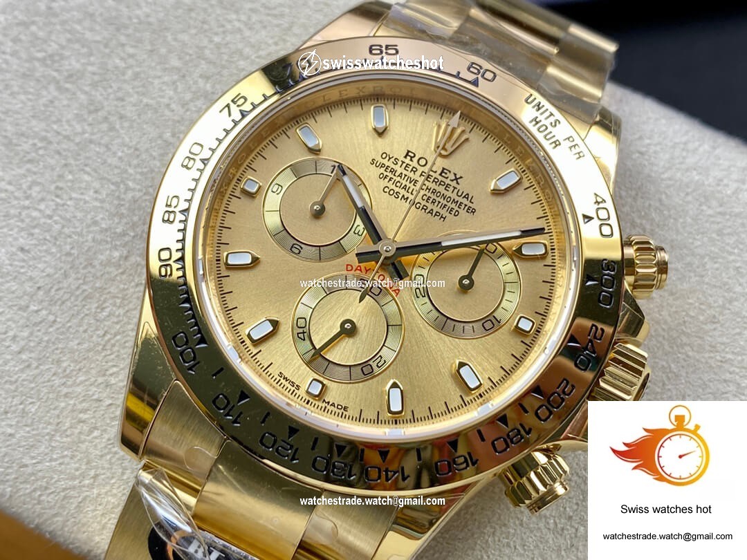 Rolex Daytona M116508-0003 BT Factory Yellow Gold 3