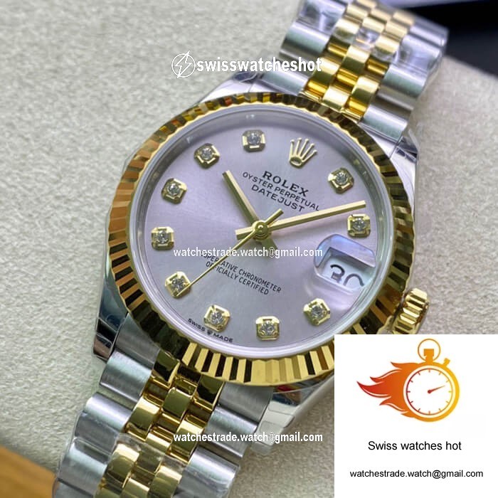 Rolex Datejust M278273-0020 31MM EW Factory Yellow Gold 3