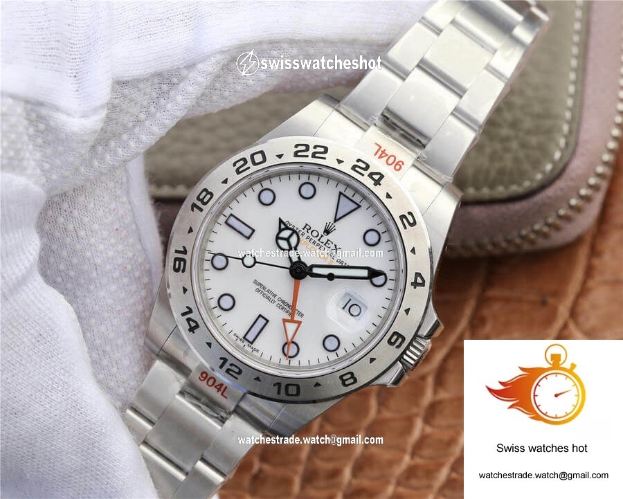 Rolex Explorer M216570-0001 GM Factory V4 Stainless Steel White Dial 3