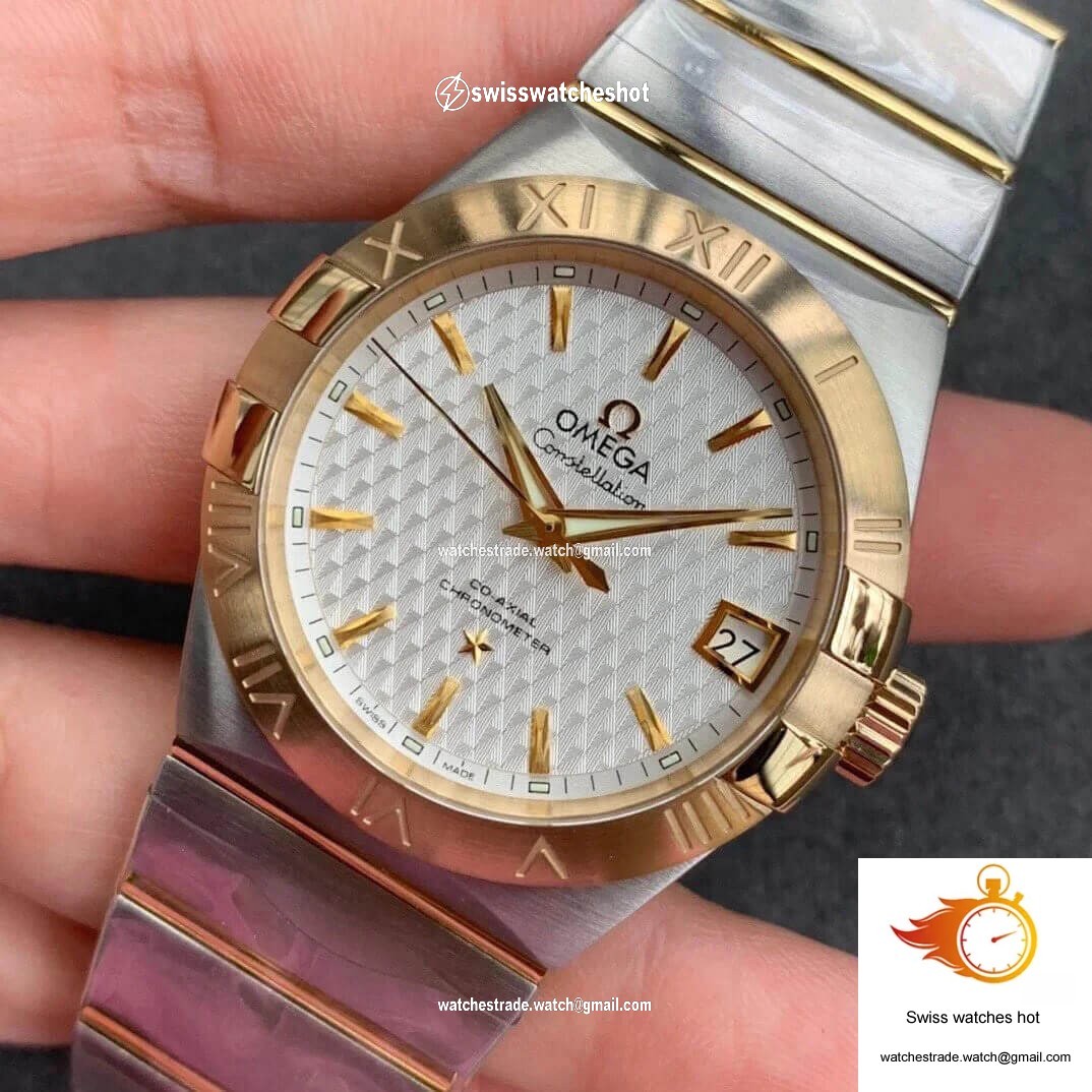 Omega Constellation 123.20.38.21.02.006 VS Factory Yellow Gold 3