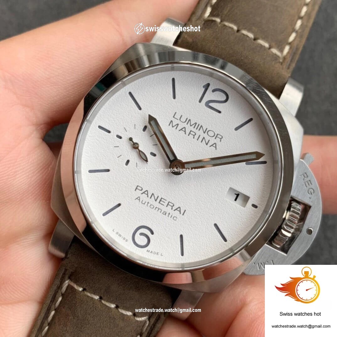 Panerai Luminor PAM01394 VS Factory White Dial 3