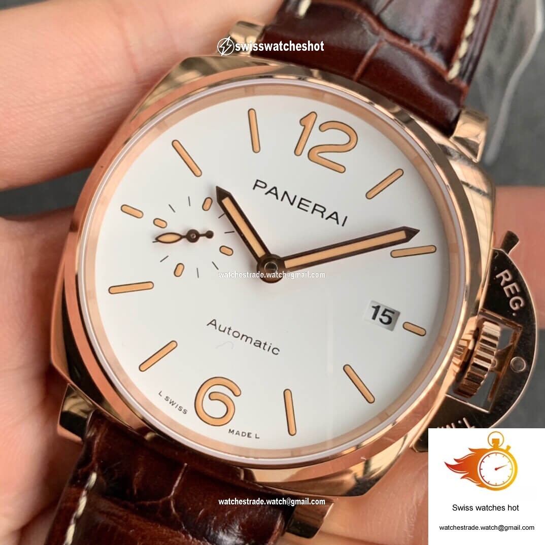 Panerai Luminor PAM01042 VS Factory White Dial 3
