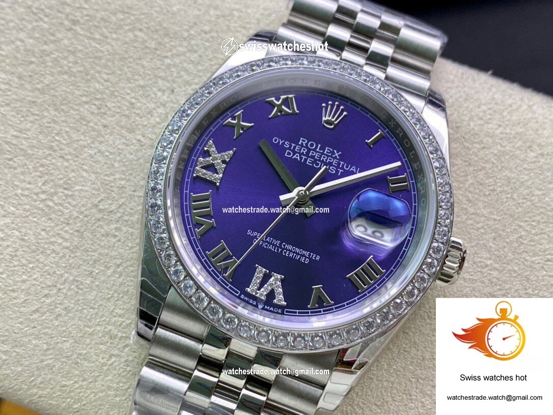 Rolex Datejust M126284RBR-0013 EW Factory Diamond-set Bezel 3