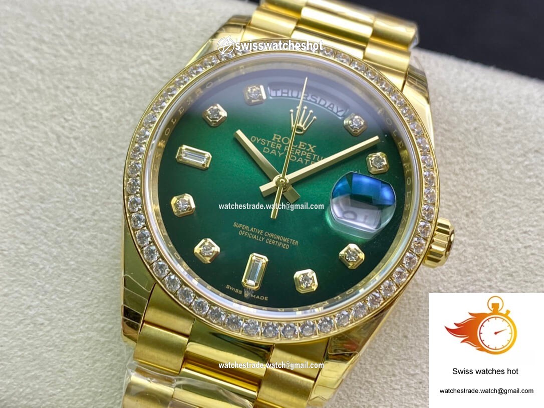 Rolex Day Date M128348RBR-0035 EW Factory Yellow Gold 3