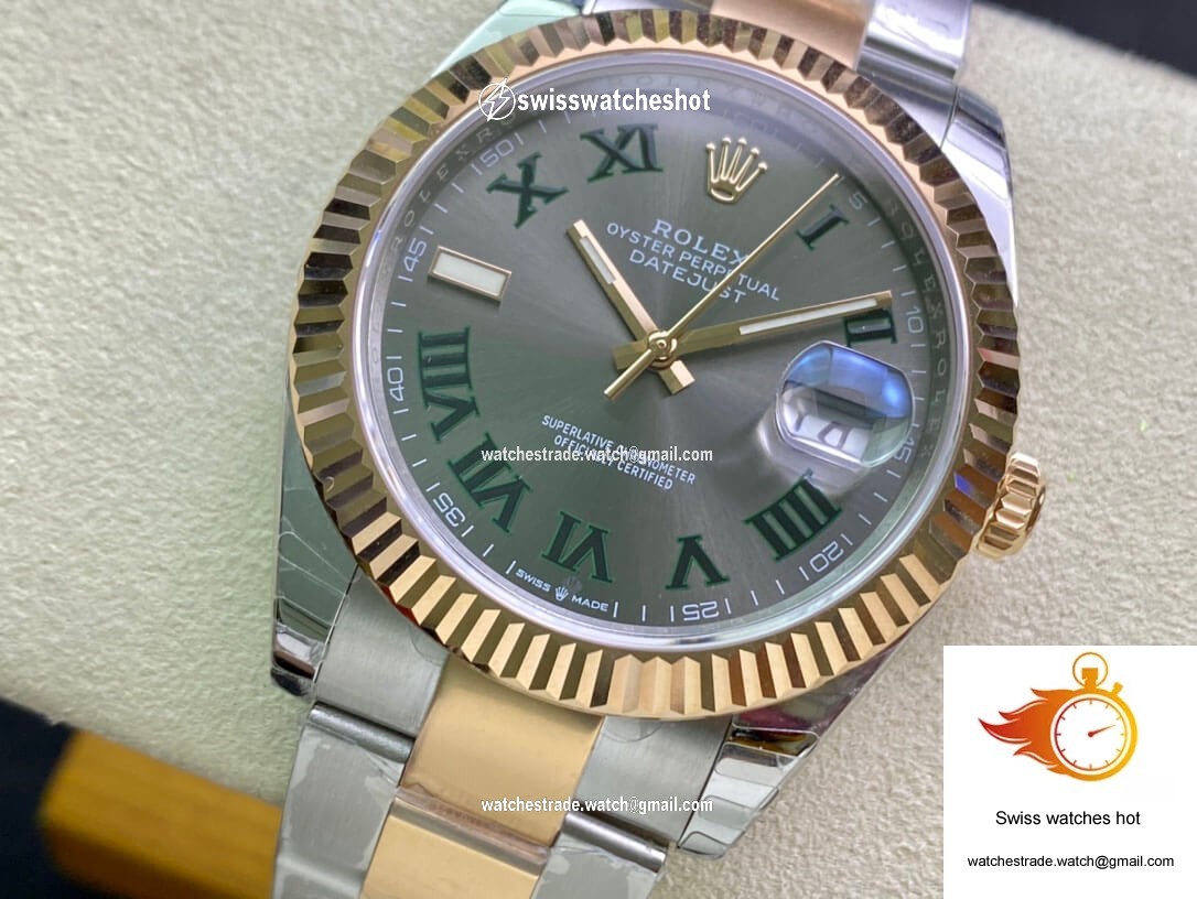 Rolex Datejust M126333-0019 EW Factory Yellow Gold 3