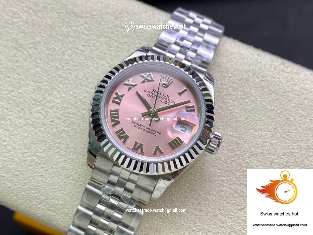 Rolex Datejust M279174-0017 28MM EW Factory Pink Dial 3