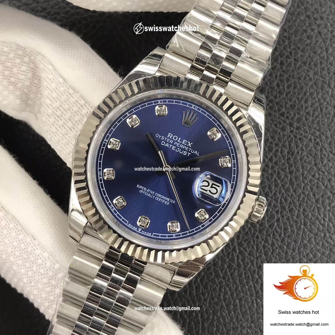Rolex Datejust M126234-0037 EW Factory 18ct White Gold 3