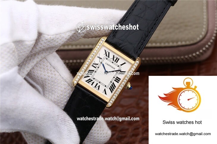 Cartier Tank Ladies K11 Factory White Dial 3