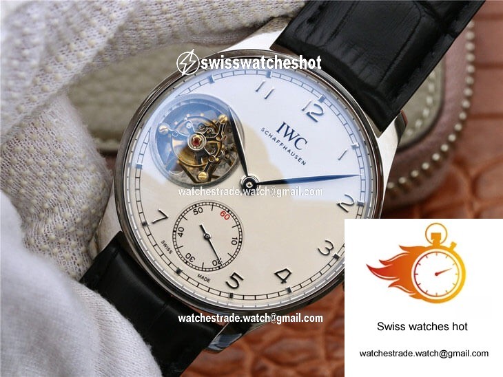IWC Portuguese Tourbillon ZF Factory Stainless Steel White Dial 3
