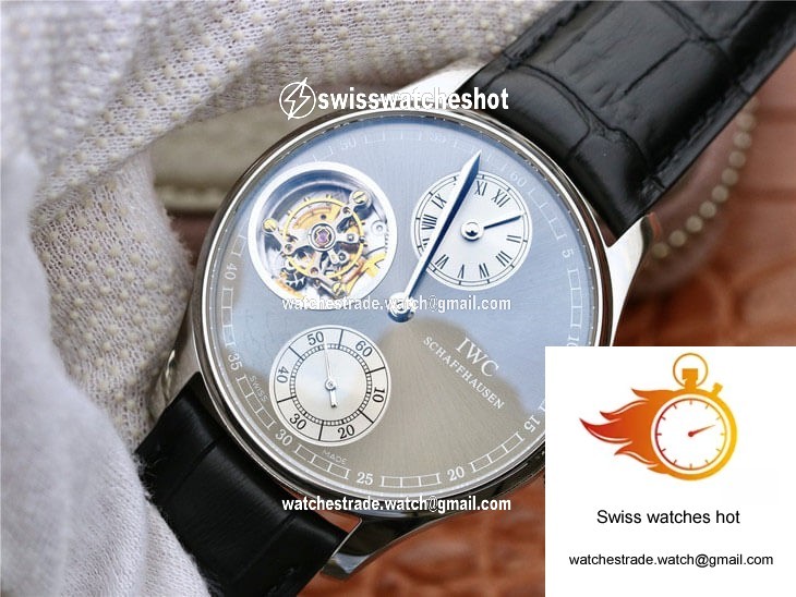 IWC Portuguese IW544603 ZF Factory Tourbillon Stainless Steel 3