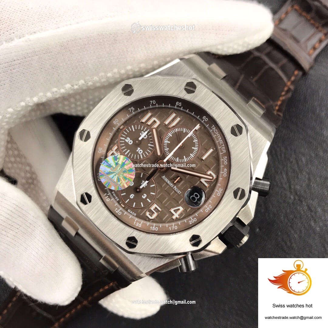 Audemars Piguet Royal Oak Offshore 26470ST.OO.A820CR.01 JF Factory Brown Dial 3